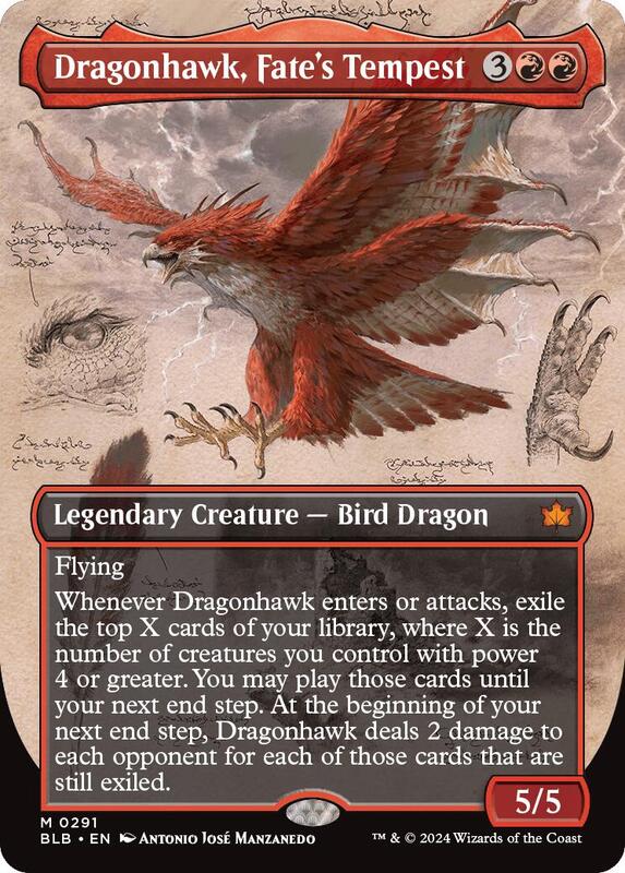 Dragonhawk, Fate's Tempest (Borderless)