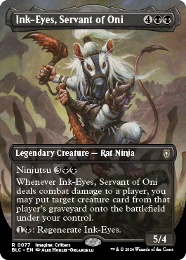 Ink-Eyes, Servant of Oni (Borderless)