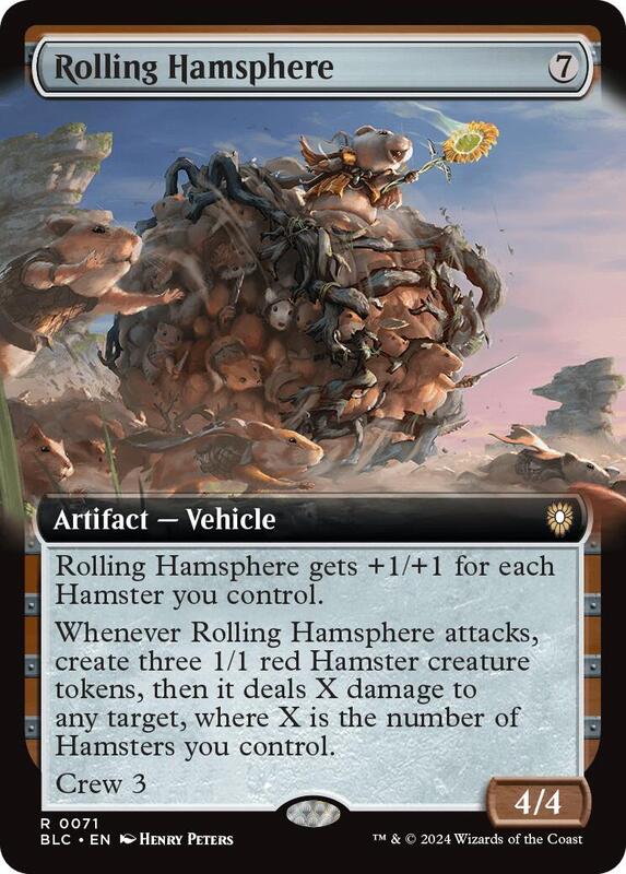 Rolling Hamsphere (Extended Art)